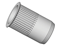Countersunk head, knurled, round body - Type AECK Countersunk head, knurled, round body - Type AECK