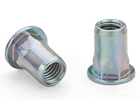 Flat head , semihex body, hex counterbore – Type AEFH Flat head , semihex body, hex counterbore – Type AEFH