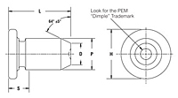 MPP Self clinching Micro Pins