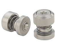 Low profile knob, spring-loaded - PF50, PF60 Low profile knob, spring-loaded - PF50, PF60