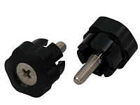 Captive screws, surface mount -assembly