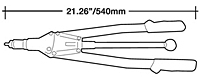 ATLAS® RIV903 Hand Tool Drawing
