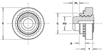 Self-Clinching Nuts - Types S, SS, CLS, CLSS, SP 2