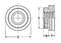 Broaching Nuts - Types KF2, KFS2 - Unified