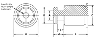 KEYHOLE® Self-clinching Standoffs Type SKC™ 2