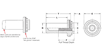 Self-Clinching Blind Fasteners - Metric