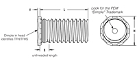 Non-Flush Studs - Types TFH, TFHS 2