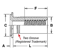 Stainless Steel Standoffs - Types CSS, CSOS, Style #2