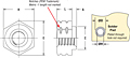 MicroPEM Surface Mount Standoffs-Type SMTSO 2