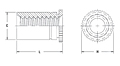 MSO4™ Self clinching Micro Standoffs