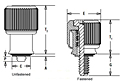 Self-Clinching Panel Fastener Assemblies - Types PF11 and PF12-2