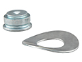 Metal to metal with washer, SpotFast style® - SFW