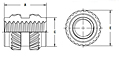 Type MSI™ microPEM® Inserts for Plastics_Style2