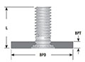 VariMount™ Assembly - Stud with Base Plate_2