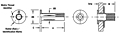 Straight Shank Threaded Insert 2