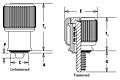 Large knob, spring-loaded –PEM C.A.P.S. 2