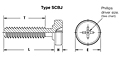 Captive panel screw-Tool only, spinning clinch bolt, no spring  - SCBJ 2