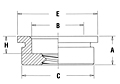 PR10 Self-Clinching Flush-Mounted Retainers 2