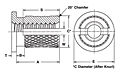 Press-in Threaded Inserts, Flange-Head 2