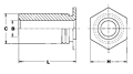 Thru-Hole Unthreaded Standoffs - Types SO, SOA, SOS, SO4