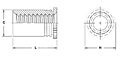 Threaded Standoffs for Close-To-Edge Applications - Types DSO, DSOS 2