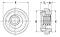 Floating Self-Clinching Fasteners - Types A4, AS, AC 2